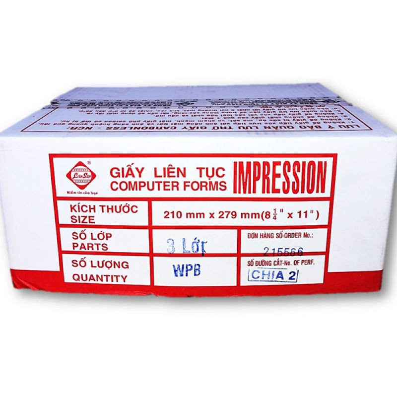 GIẤY VI TÍNH LIEN SƠN 240X279 3 LIÊN