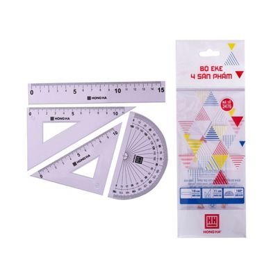BỘ THƯỚC KẺ 4 SẢN PHẨM