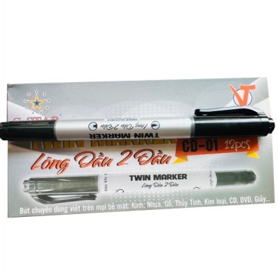 BÚT LÔNG DẦU 2 ĐẦU